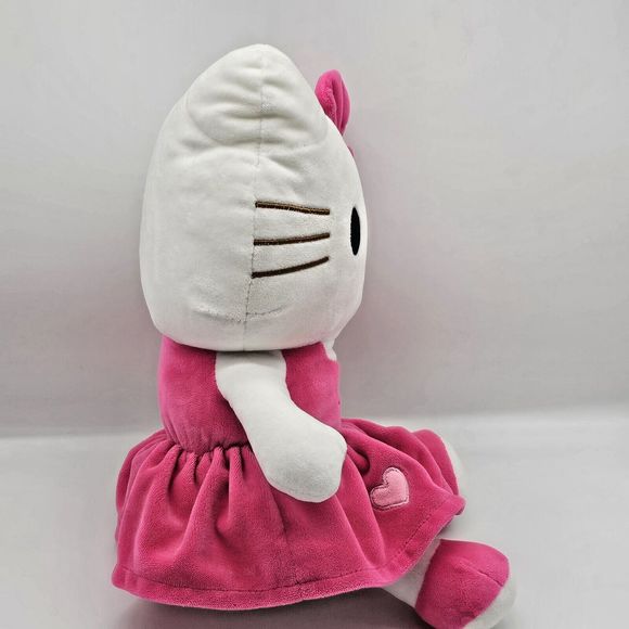 Hello Kitty Plush Doll 15" Pink Love Hearts Wings Girl Gift Stuffed Animal Toy - Picture 2 of 8
